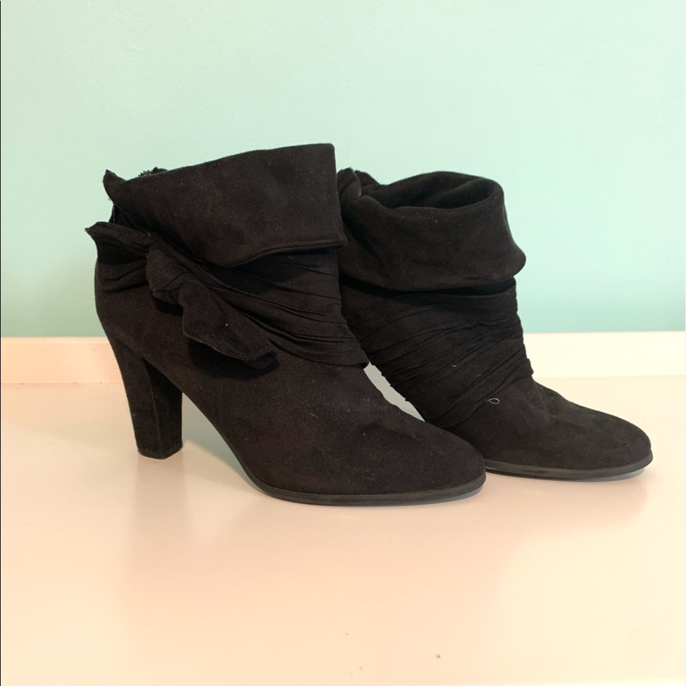 Black Heeled Boots